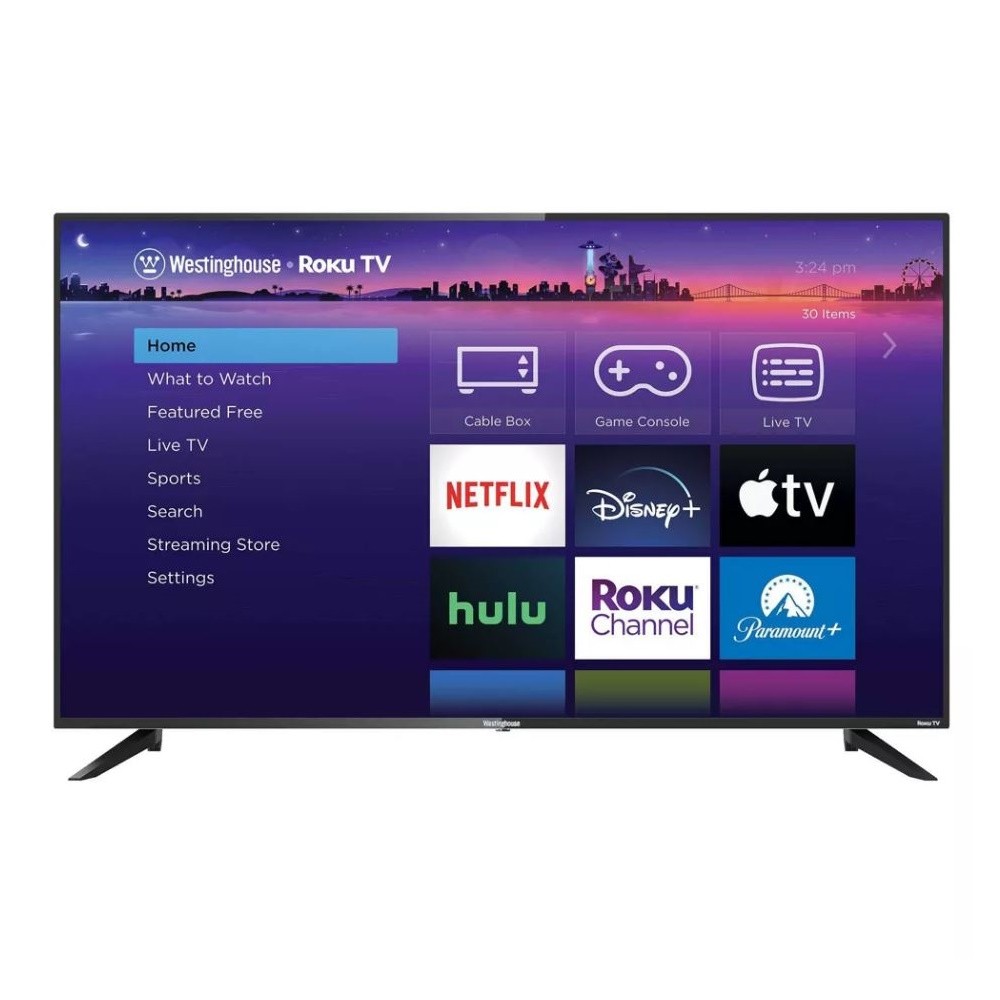 WESTINGHOUSE 55" 4K ULTRA HD SMART ROKU