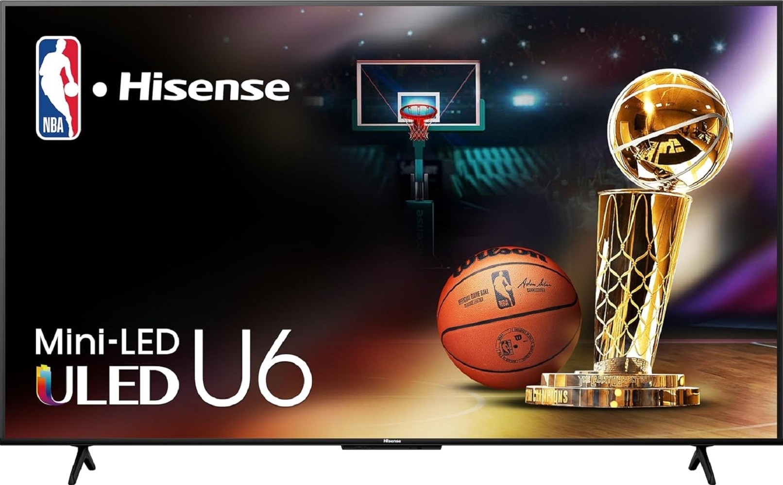 Hisense - 55" Class U6 Series Mini-LED