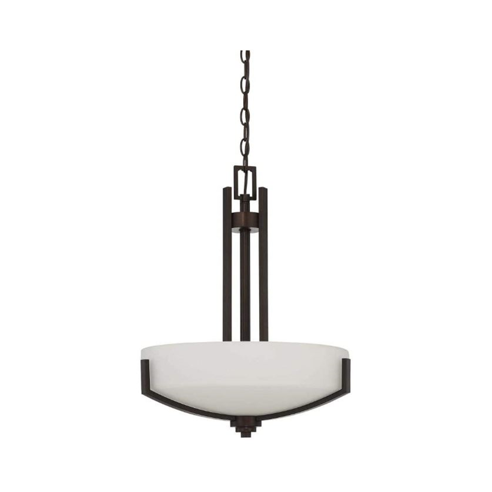 3 LT 100W MB HADLEY BOWL PENDANT