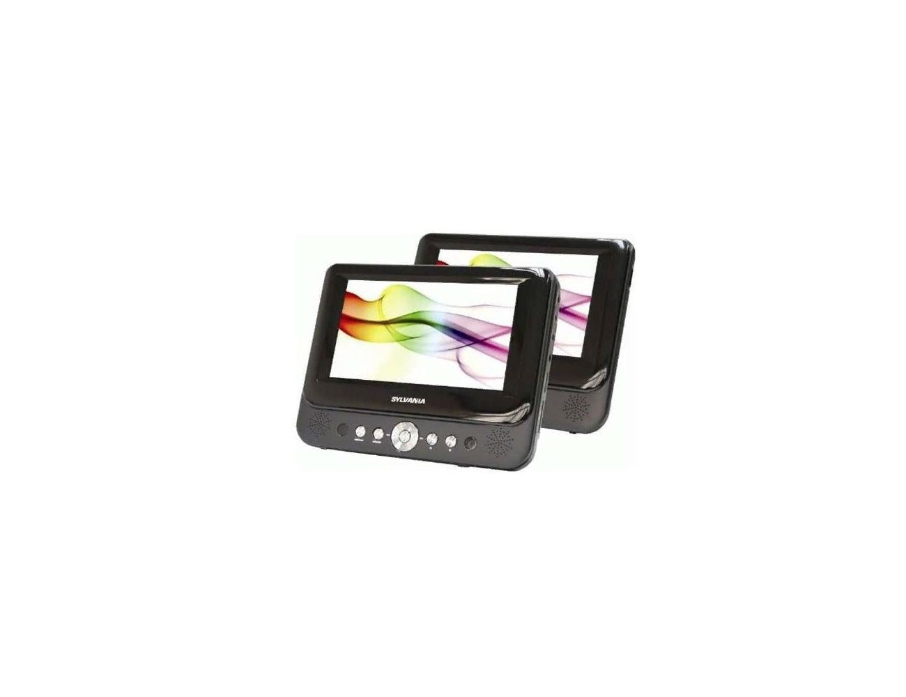 Sylvania 7" Dual Screen Prtbl DVD Player