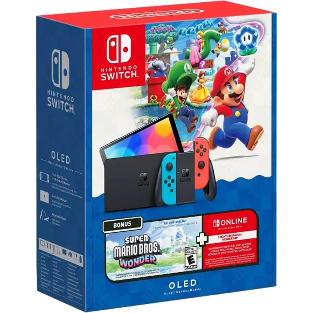 NINTENDO SWITCH OLED MARIO WONDER BN 25