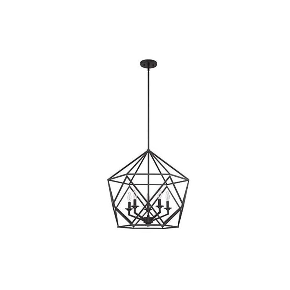 5LT 60W HARMONY CAGE LARGE PENDANT