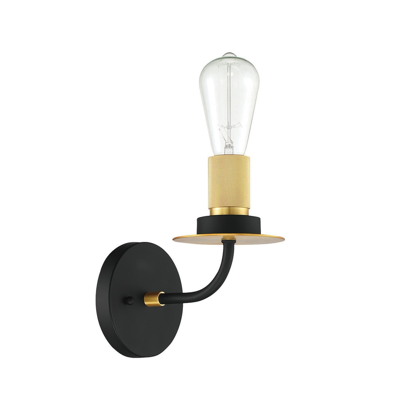 1LT 100W MB ONYX WALL SCONCE