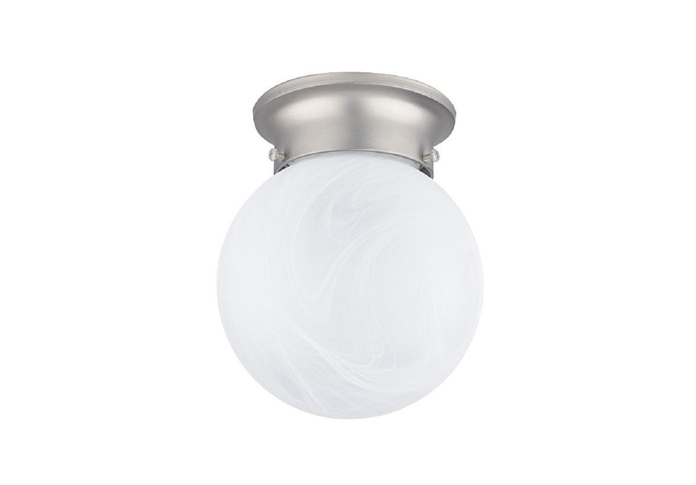 6IN FAUX ALABASTER GLOBE