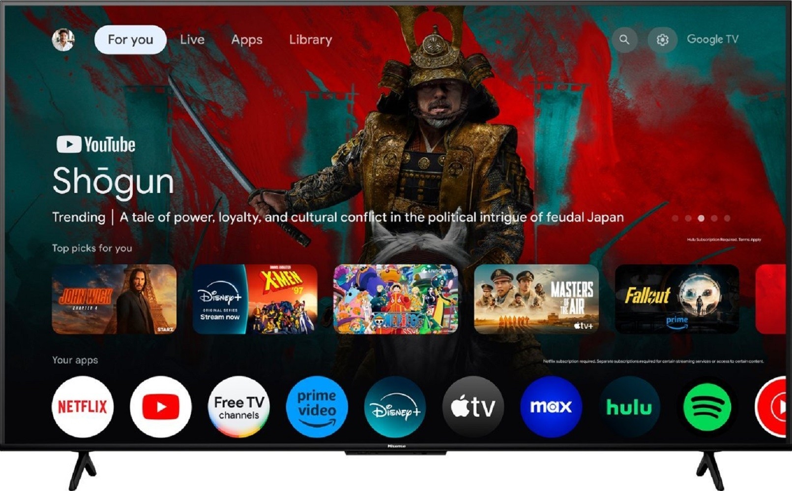 Hisense 65-Inch Class U6 Series Mini-LED