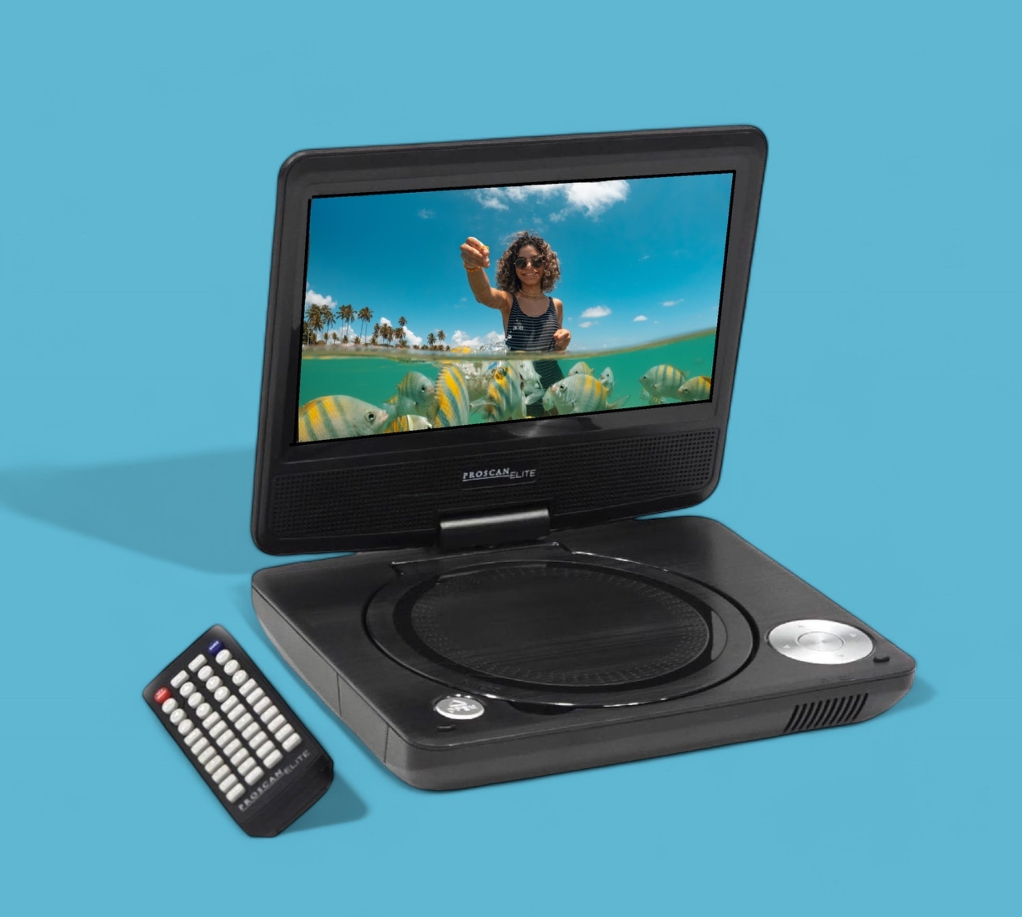 PROSCAN ELITE PORTABLE SWIVEL SCREEN DVD