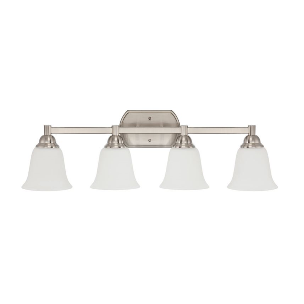 Nara Four Lights Vanity Bright Satin Nickel