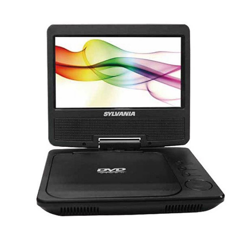 Sylvania SDVD7004 7" Swivel Screen Portable DVD Player (Certified Refurbished)