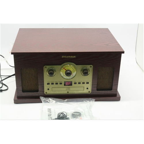 Sylvania SRCD838 5-In-1 Turntable