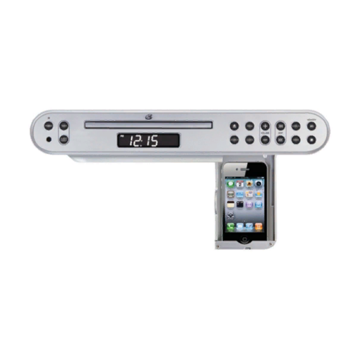 UNDERCABINET CD AM/FM REMOTE