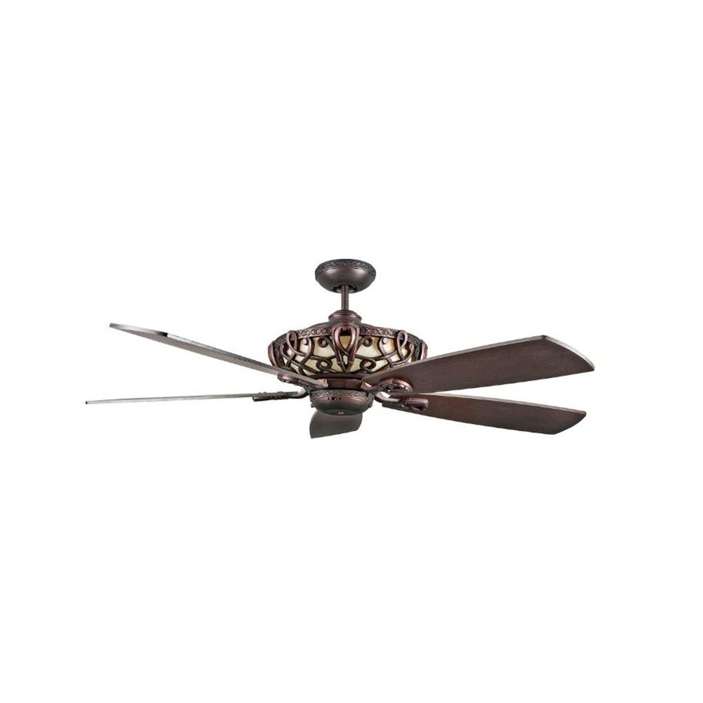 60 IN ARACRUZ FAN ORB WITH LED BULBS