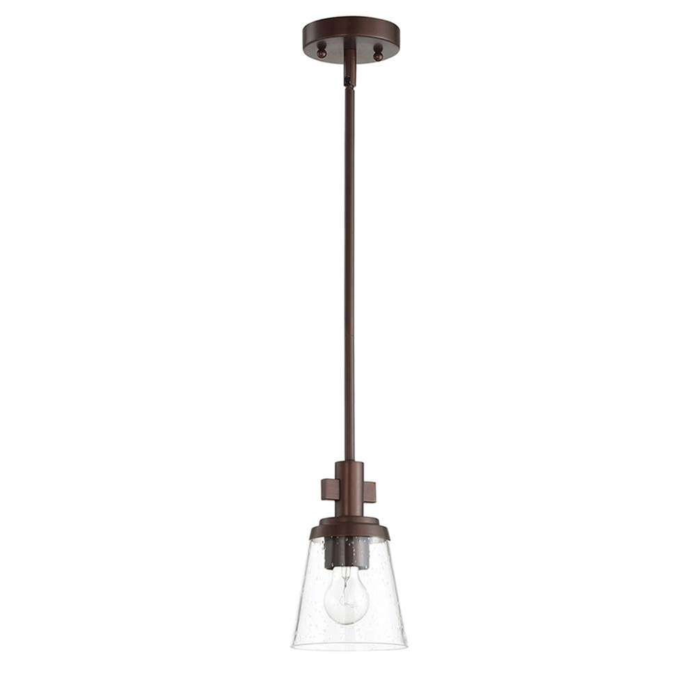 RIELLA 1LT MB MINI PENDANT CLEAR SEEDED