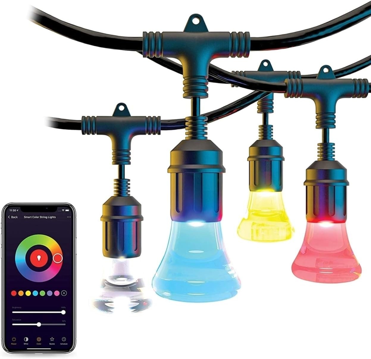 ATOMI SMART LED 36FT COLOR STRING LIGHTS