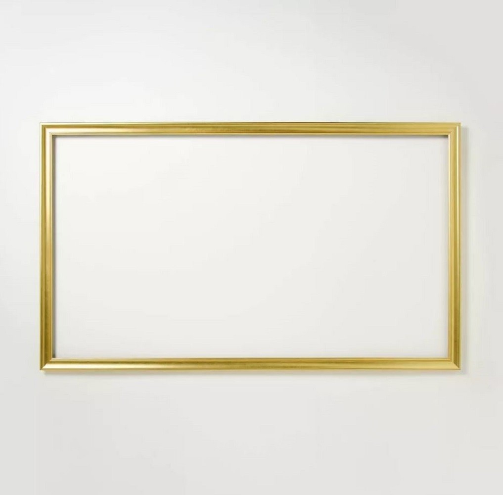 DECO TV 75" FRAME BEZEL BRASS