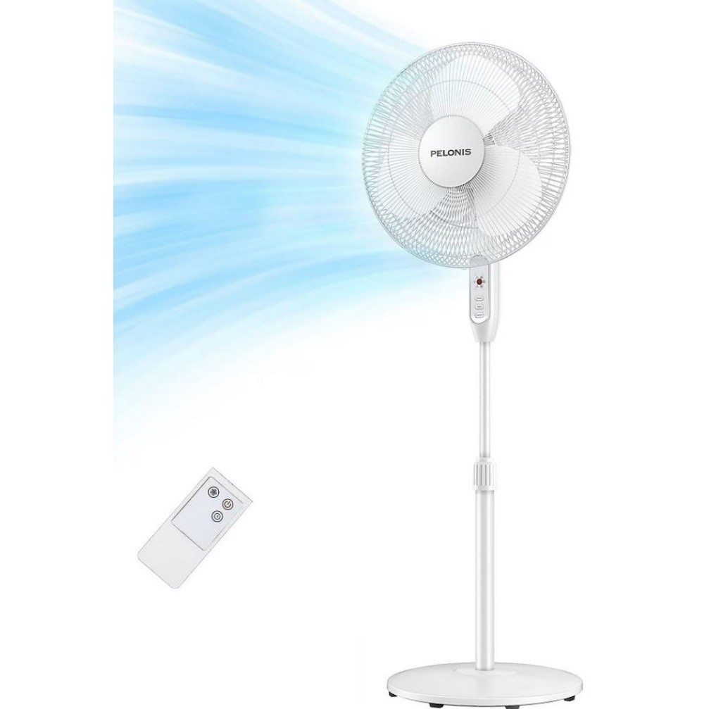 FS40-16JRG PEDESTAL FAN ARCTIC WHITE