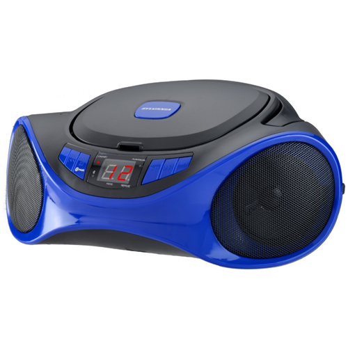Sylvania SRCD1063BT-BLUE CD Boombox 