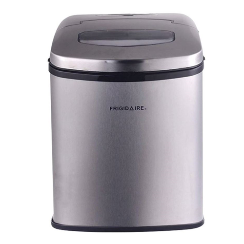 Frigidaire 26-lb. Stainless Steel Compact Ice Maker