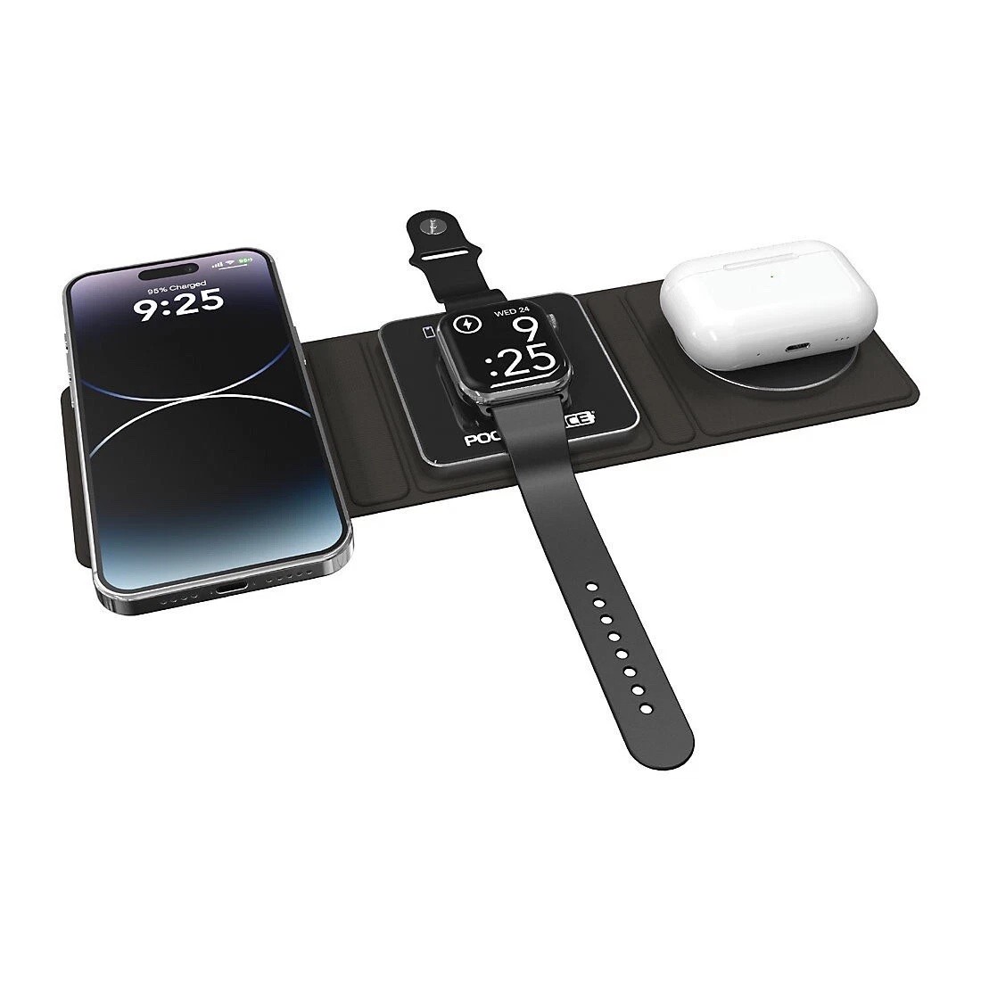 Pocket Juice 3-in-1 Wireless Folding Power Pad