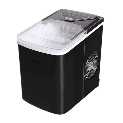 Frigidaire 26Lb Stainless Black Icemaker