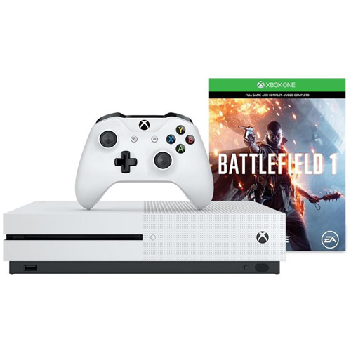 Xbox One S 500GB Console - Battlefield 1