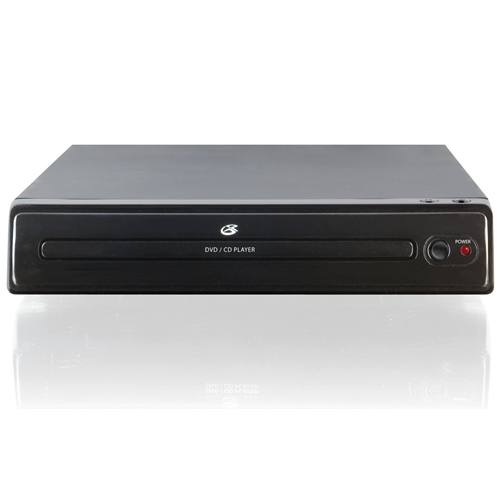 GPX D202B Compact 2-Channel DVD Player