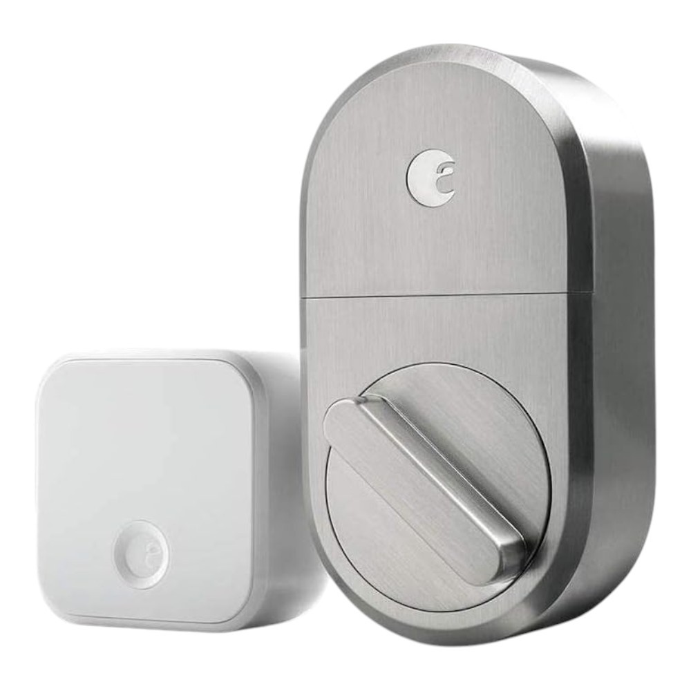 AUGUST SMART LOCK + CONNECT(SATIN NICKEL