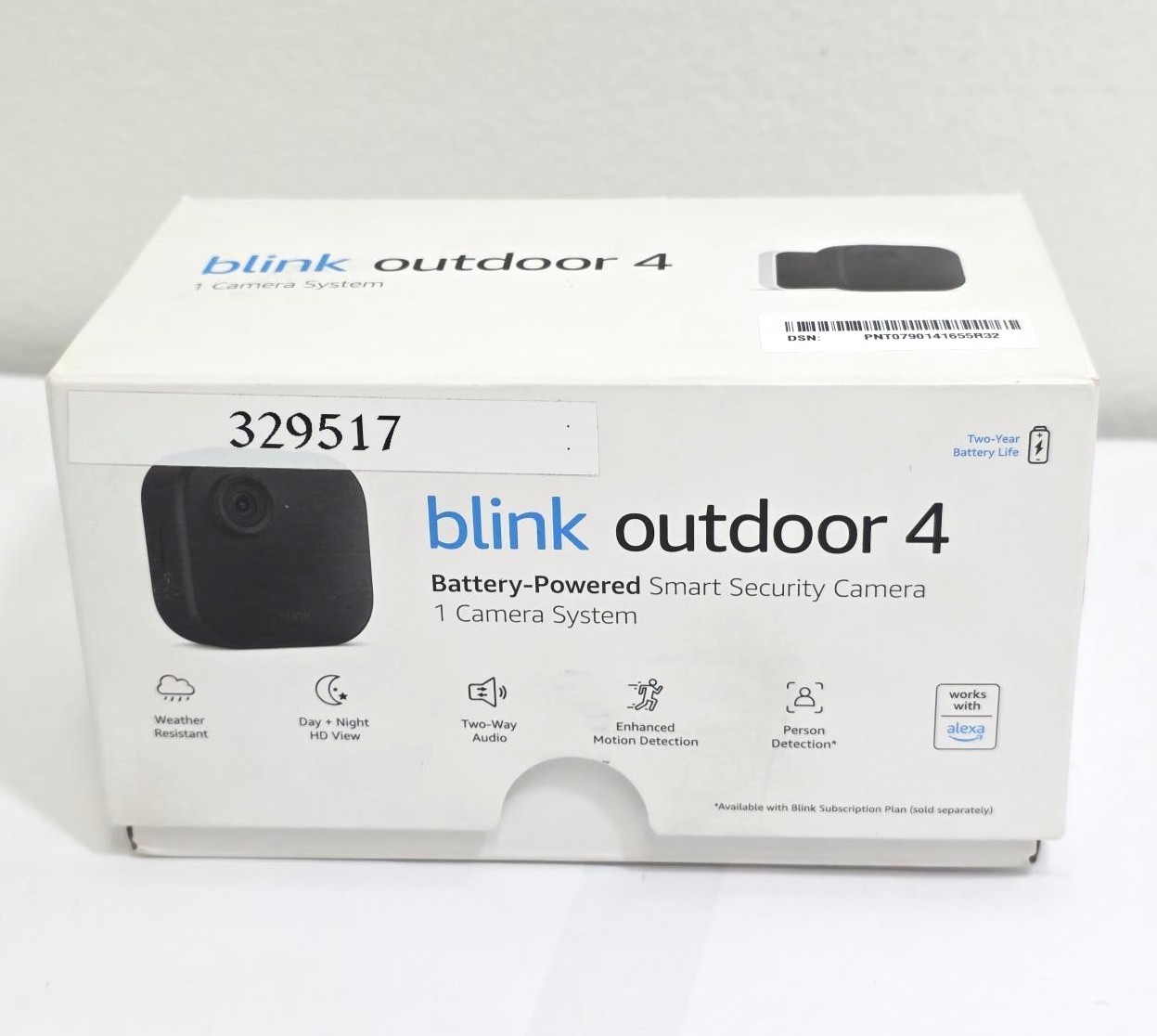 BLINK OUTDOOR 4 WIRELESS SECURITY CAMERA