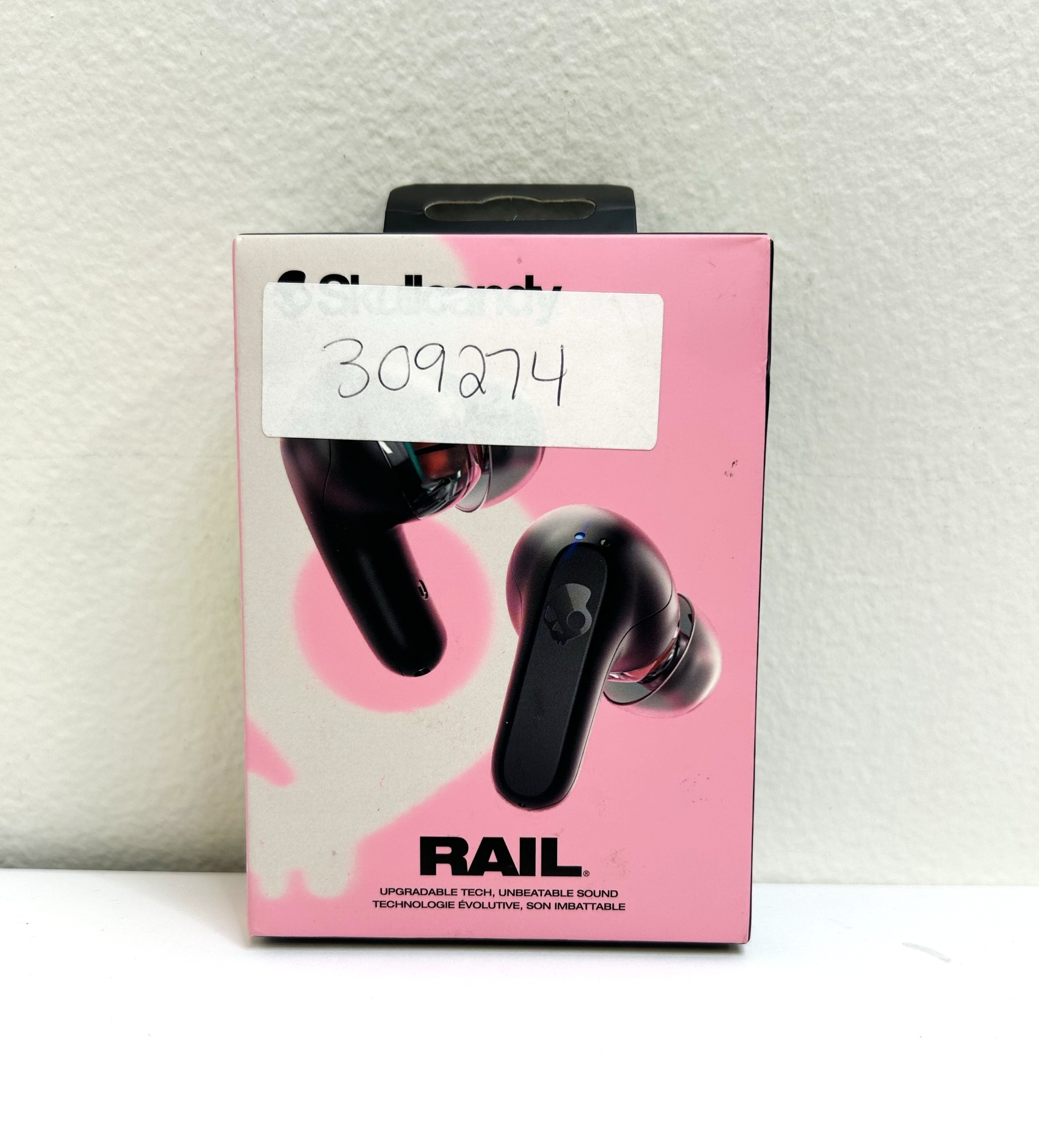 SKULLCANDY TW RAIL TRUE BLACK EARBUDS