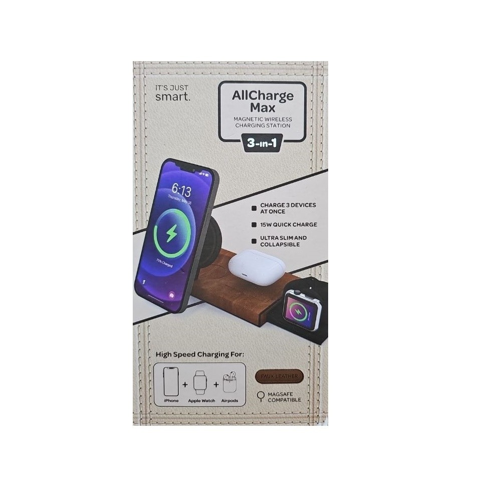ALLCHARGER MAX 3IN1 MAG WIRELESS CHARGER