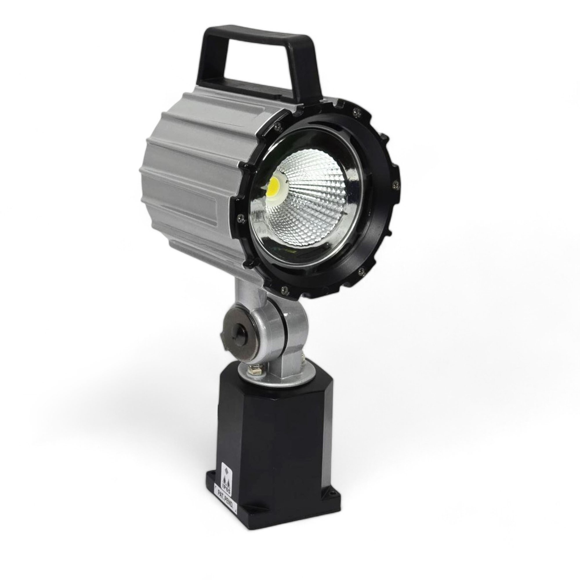 Electrix 8700 Machine Tool LED Light, 4-3/4" Arm Length, 2800 Lumens, Silver Color, 20W, Material of Construction: Steel