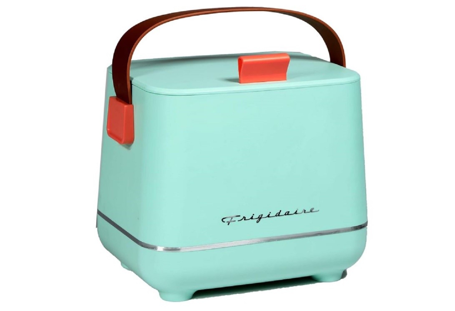 Frigidaire 6-Can Retro Top-Opening Portable Beverage Mini Fridge/Cooler EFMIS308-MINT 