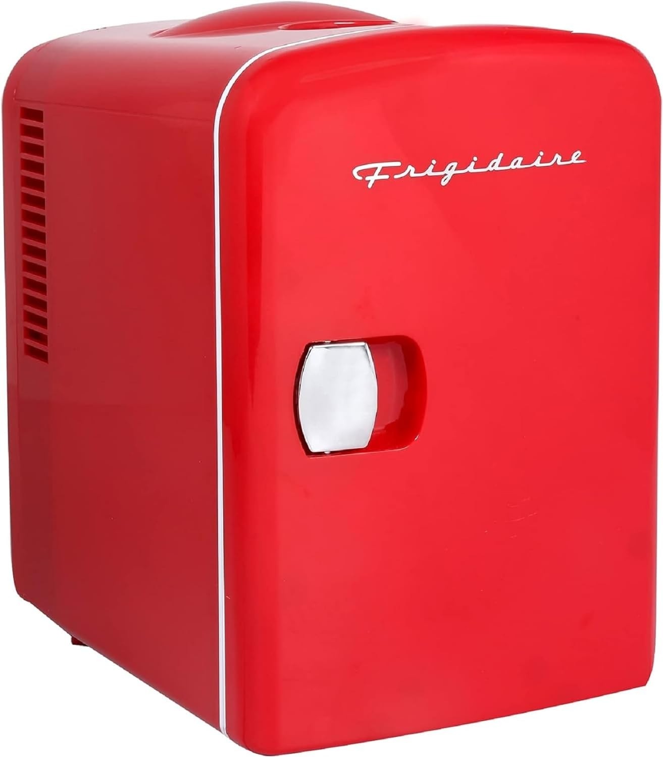 Frigidaire Portable Mini Fridge-Retro Compact 6-Liter 9-Can EFMIS175-RED