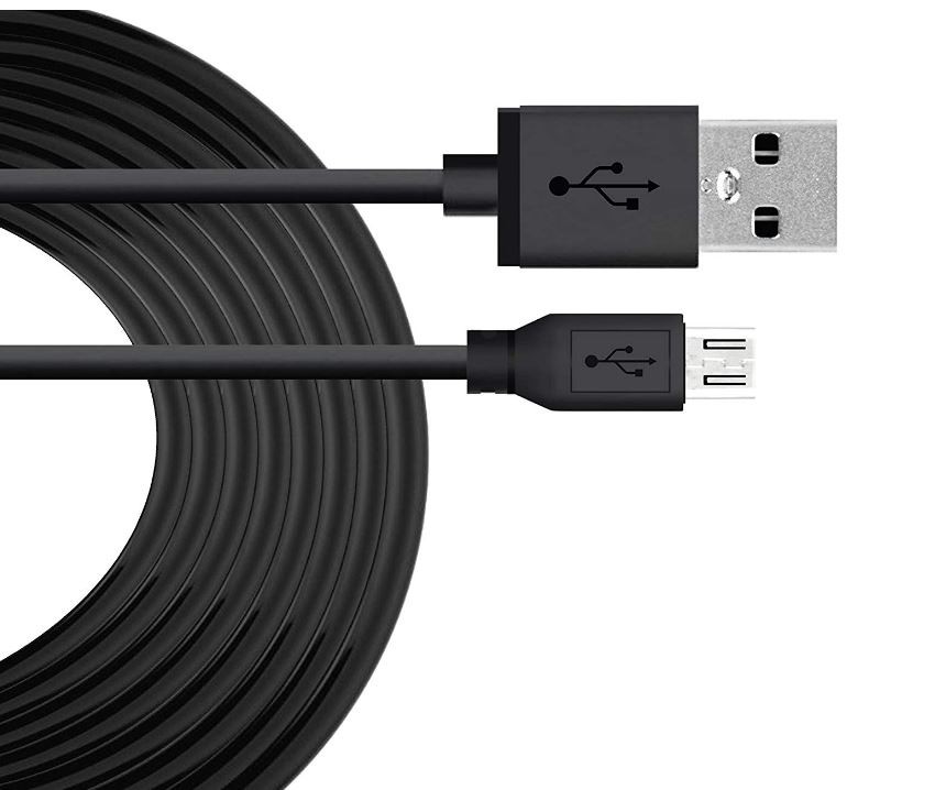 Extra Long Micro Usb Charge/sync 10ft BK