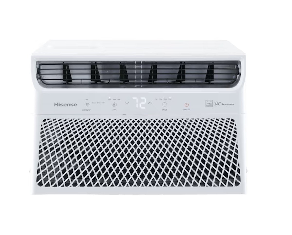 HISENSE 8000-BTU WINDOW AC INVERTER WIFI