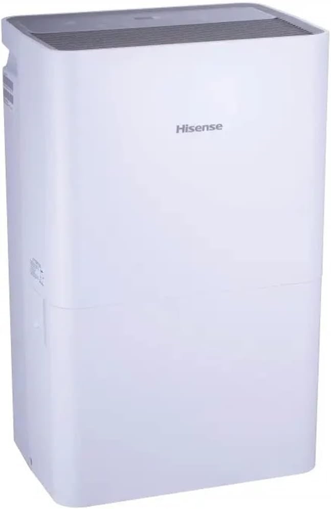 Hisense Energy Star 50 Pint 3-Speeds Dehumidifier up to 4500 sq ft - DH7021K1W, 3 Modes/3 Fan Speed