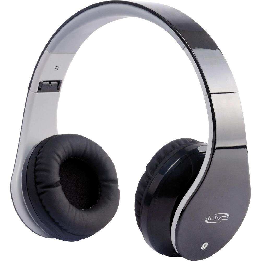 iLive IAHB64B Headphones with Mic-Black
