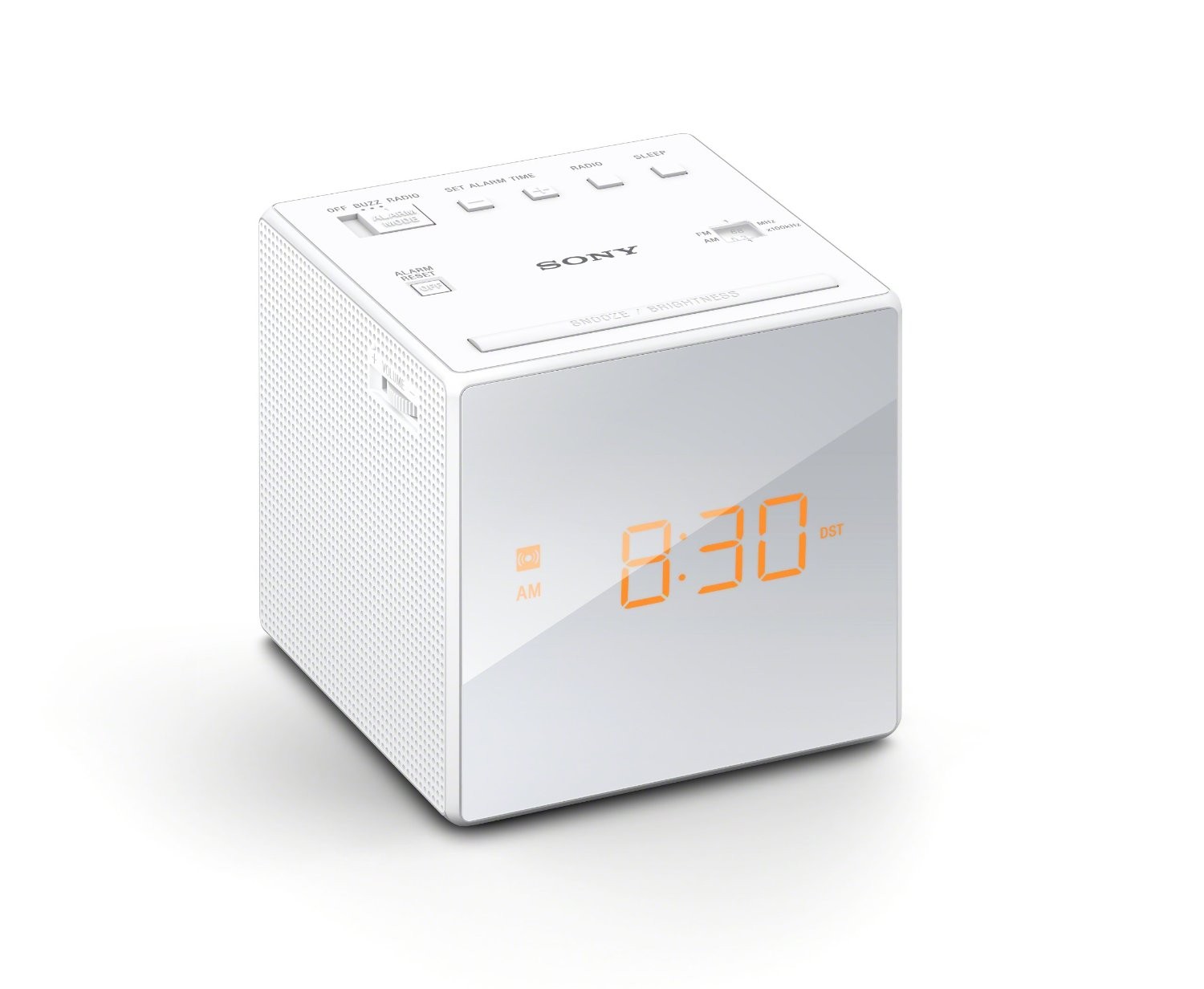 Sony ICFC1 Alarm Clock Radio - White