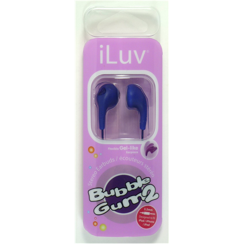 iLuv Bubble Gum 2 Headphone-Purple