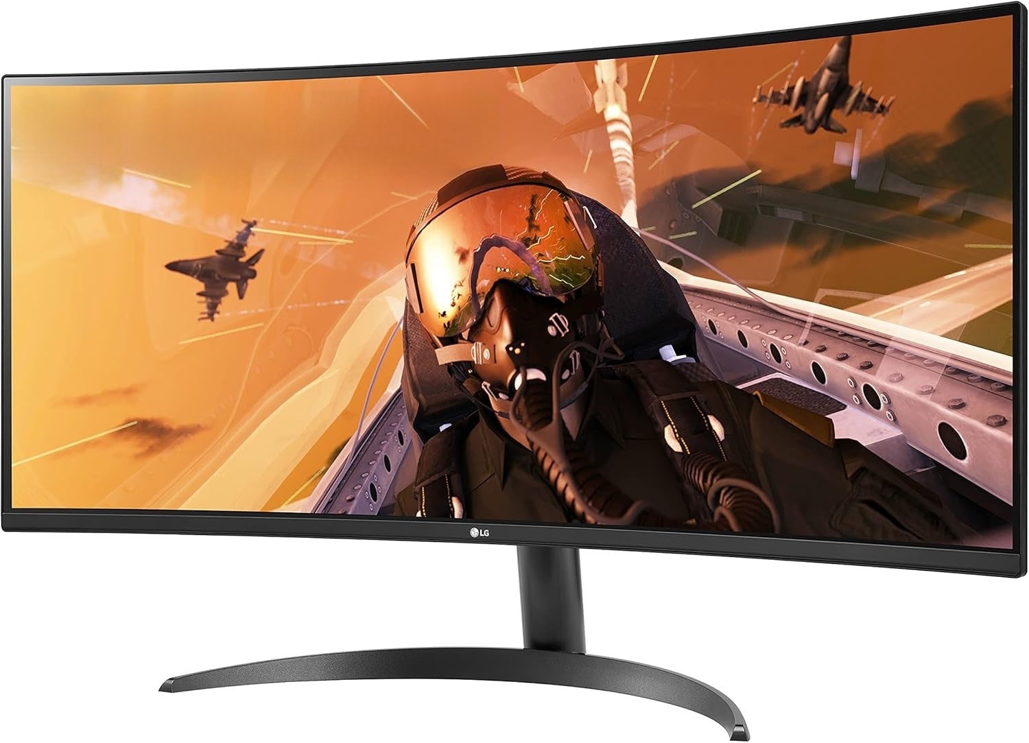 LG 34WP60C-B 34" 160Hz 1ms Curved UltraWide QHD (3440 x 1440) Monitor HDMI, DP