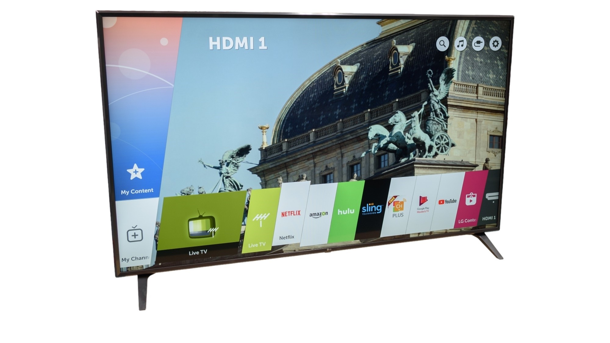 LG 50” Class UT75 Series LED 4K UHD Smart webOS TV 50UT7570PUB