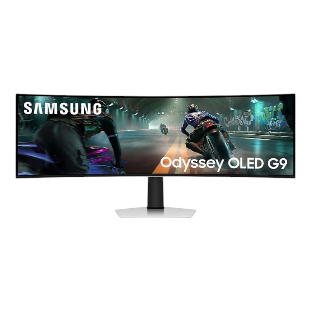 SAMSUNG 49" OLED CURVED GAMING MONITOR 