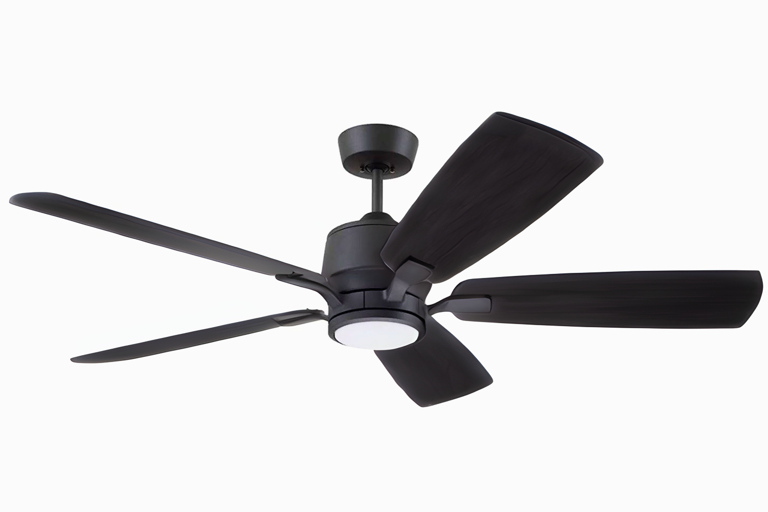Luminance Kathy Ireland Ion Eco LED 60" Ceiling Fan DC Motor w/ Charcoal Solid Wood Blades