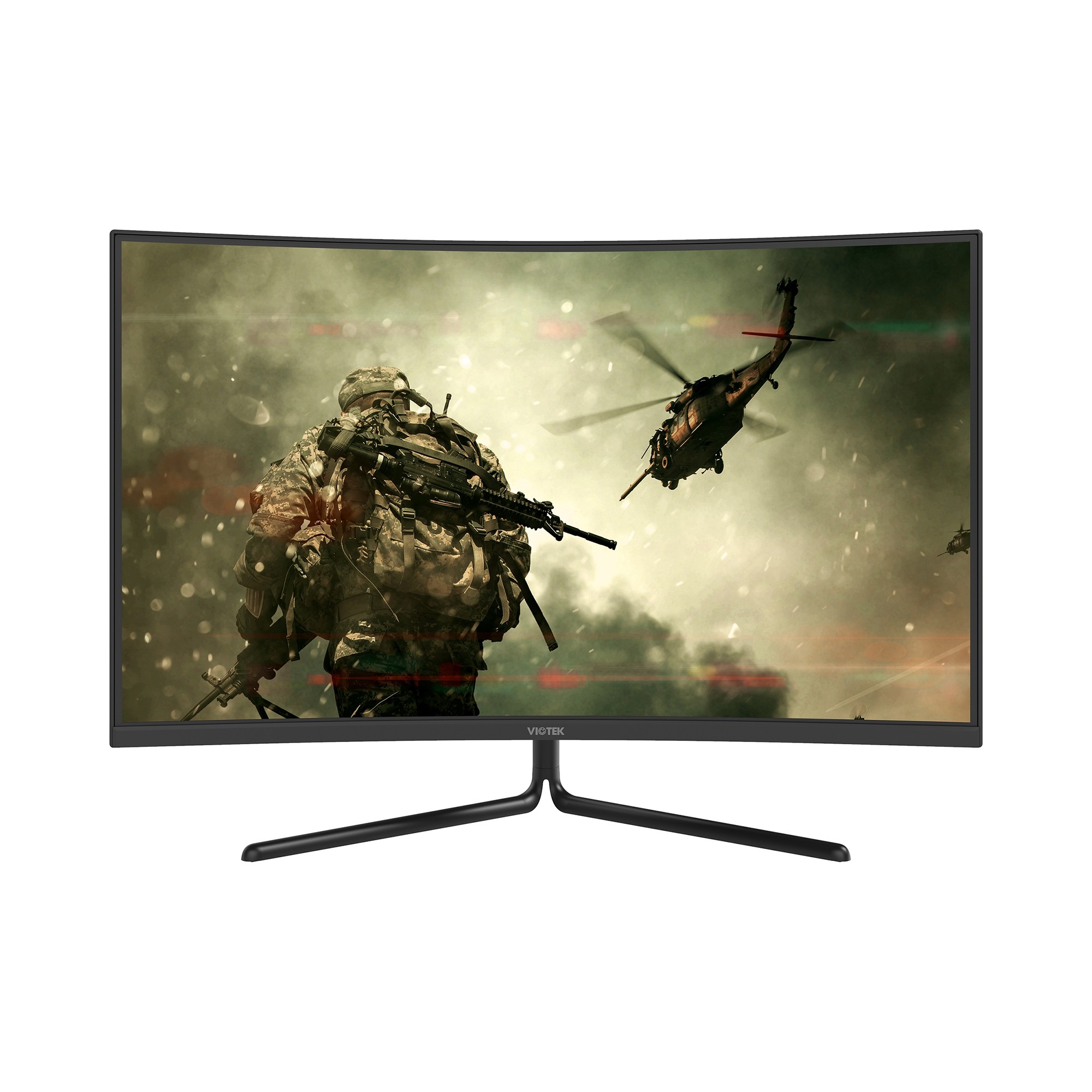 Viotek 32" LED Curved Gaming Monitor, 4K 60HZ 3840 x 2160p w/ FreeSync, 4ms, HDMI 2.0 DP 1.2, 60 HZ, VESA: 75x75mm, 1800R - NV32Q