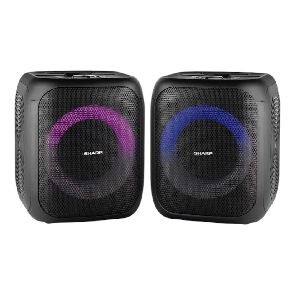 Sharp 8" Bluetooth Party Speaker, 2 pk.