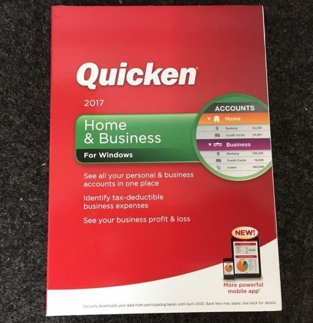 QUICKEN 2017 HOME & BUSINESS