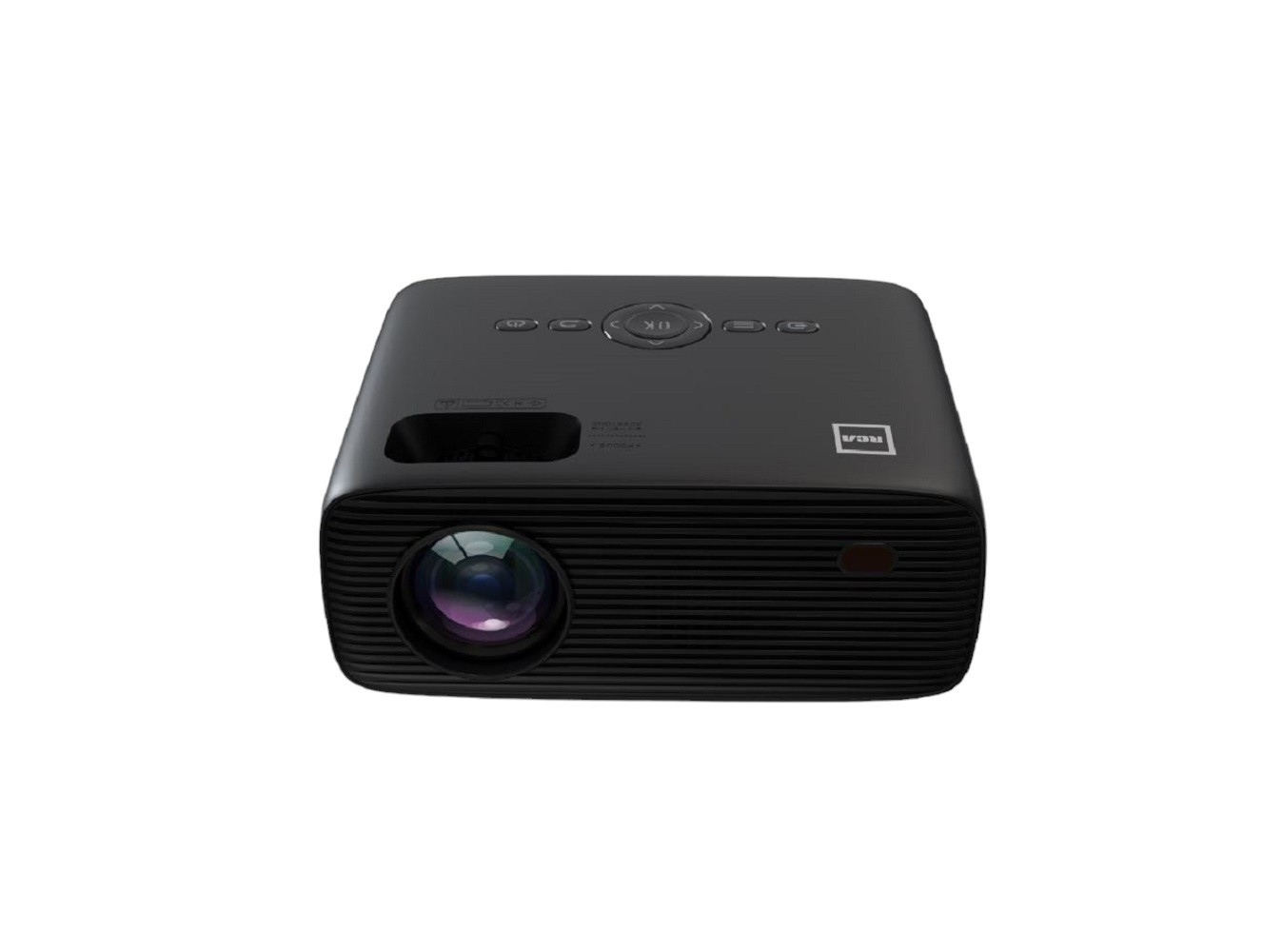 RCA RPJ280 1080P, Streaming Stick Ready, 32"-200" Picture Size, HDMI,USB,AV,TF Card, Backlit Remote,  Perfect for Movies, Gaming, Outdoor, Indoor, Home Theater Projector 