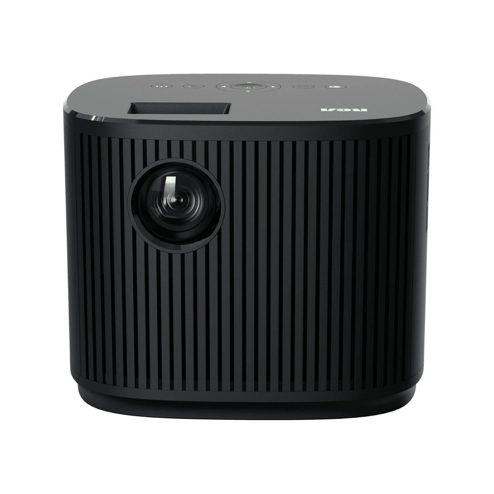 RCA 720P Home Theater Projector, 1280 x 720 (720P), 4" LCD technology, 120 ANSI lumens, 32" to 140" (diagonal), 2 x HDMI - RPJ181-BLACK