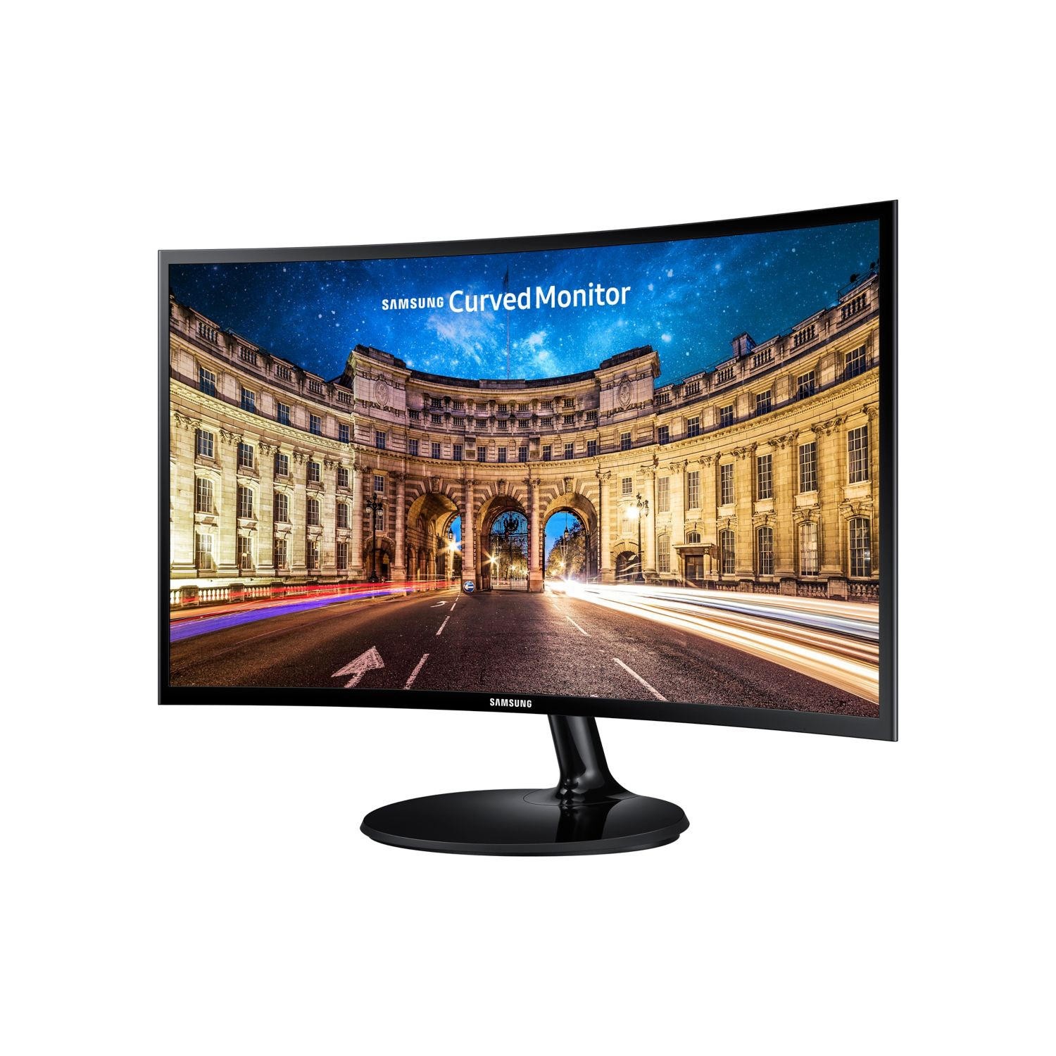 SAMSUNG LC24F392FHNXZA 24-inch Curved LED Gaming Monitor (Super Slim Design), 60Hz Refresh Rate w/AMD FreeSync Game Mode
