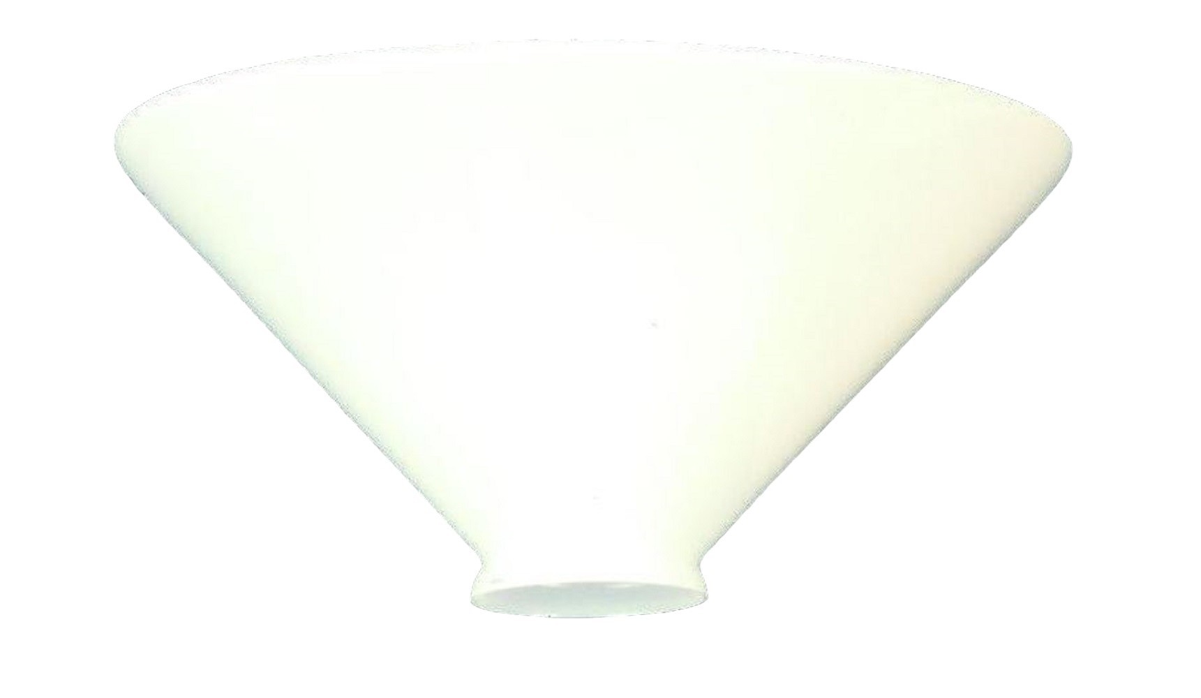 12IN CASED OPAL SLANT SHADE