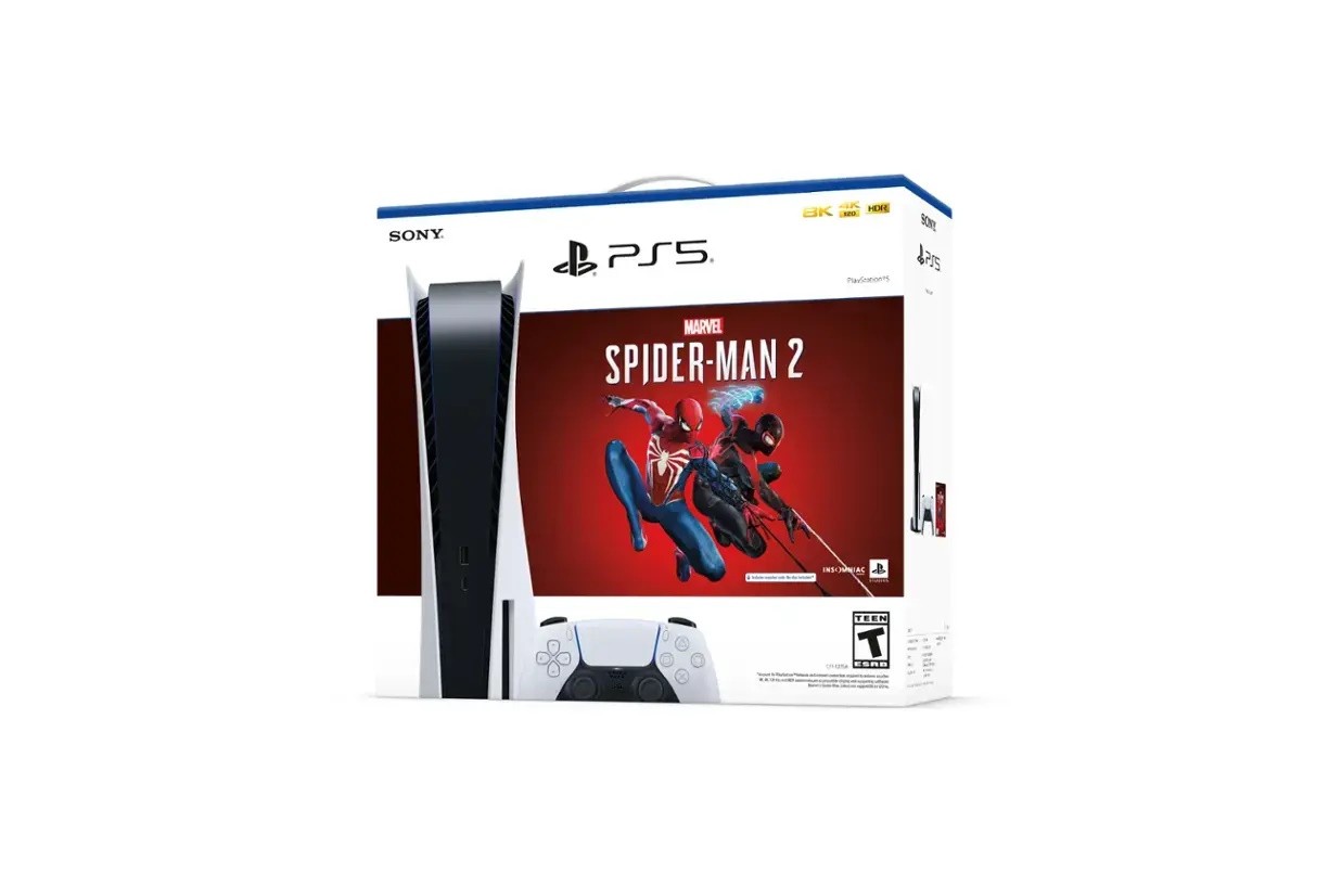 Sony PlayStation 5 Console Marvel’s Spider-Man 2 Bundle 1000037780